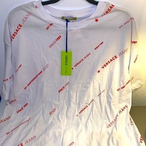 Versace Jeans Logo Tshirt Size Large NWT